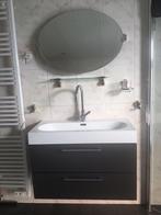 Wastafelmeubel, Huis en Inrichting, Badkamer | Badkamermeubels, Ophalen, Overige typen, Zo goed als nieuw, Minder dan 100 cm