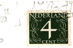 939320 Roden Dr 1959 Huize Mensinge Gelopen met postzegel, Ophalen of Verzenden, 1940 tot 1960, Gelopen, Noord-Brabant