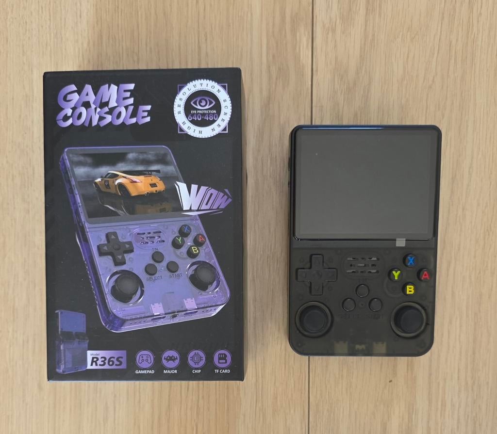 R36S Retro Game Console Emulator (Pokemon Mario Zelda Wario), Ophalen of Verzenden, Nieuw