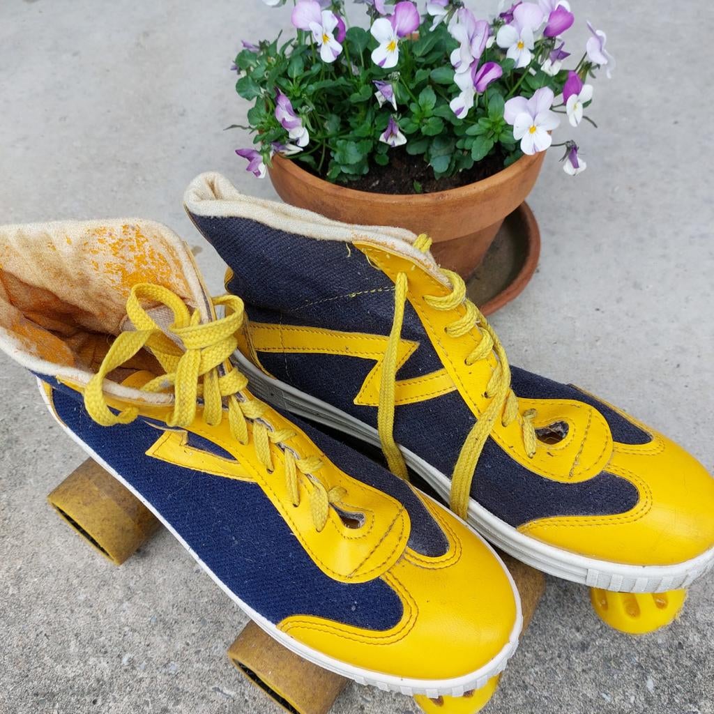 Vintage rolschaatsen maat 40, Ophalen of Verzenden, Gebruikt, Kinderen