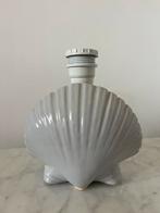 Vintage Schelp lampenvoet met of zonder lampenkap, Huis en Inrichting, Lampen | Tafellampen, Ophalen of Verzenden, Gebruikt, Overige materialen