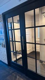 2 klapdeuren, Deurkozijn, Zo goed als nieuw, Hout, Ophalen