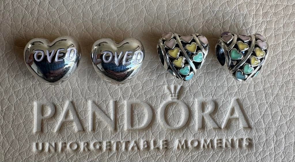 Pandora, Sieraden, Tassen en Uiterlijk, Bedels, Pandora, Nieuw, Ophalen of Verzenden, 4 bedels of meer