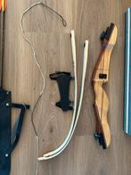 Complete pijl en boog set met accessoires, Ophalen, Gebruikt, Recurveboog