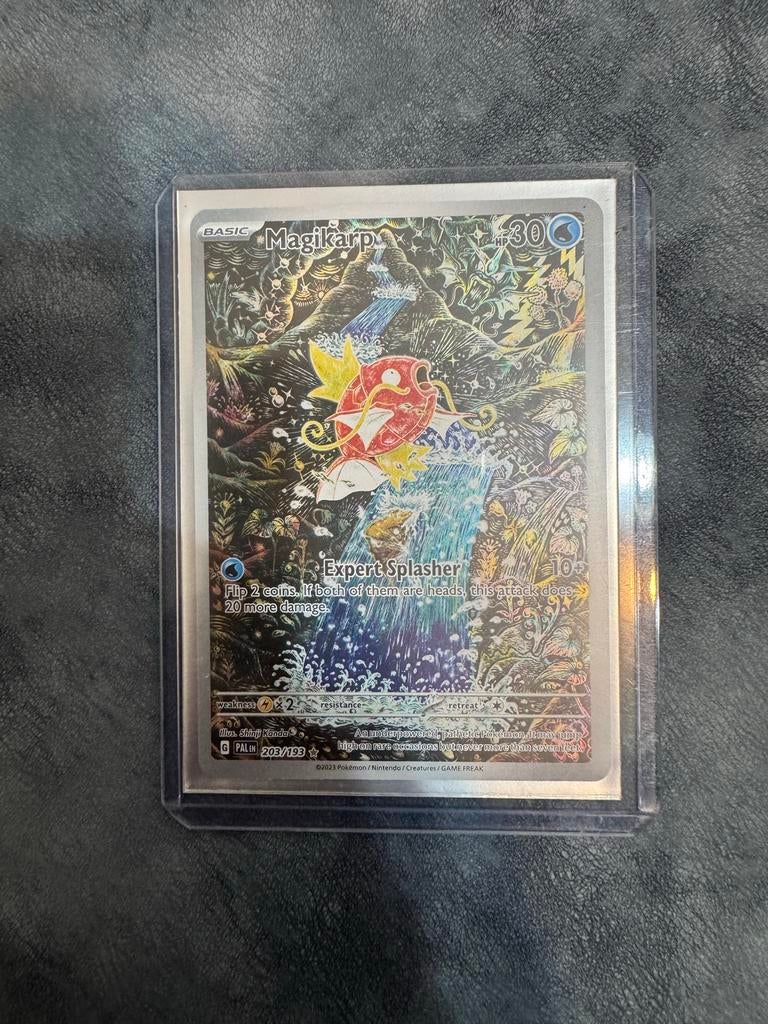 Magikarp 203/193 Pokémon kaart (Scarlet & Violet), Hobby en Vrije tijd, Verzamelkaartspellen | Pokémon, Ophalen of Verzenden, Zo goed als nieuw