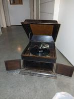 Houten Platenspeler - 78 toeren, Ophalen, Gebruikt, Platenspeler, Overige merken