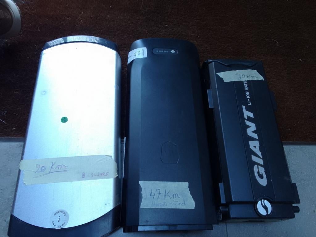 Werkende fiets batterijen 36v giant Minerva,enz, Fietsen en Brommers, Fietsaccessoires | Fietsaccu's, Ophalen of Verzenden, Gebruikt