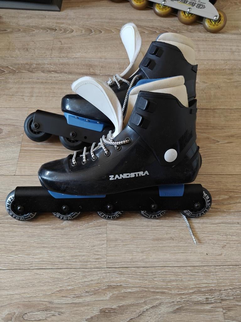 Zandstra skeelers met 5 wielen, Ophalen of Verzenden, Gebruikt, Inline skates 5 wielen