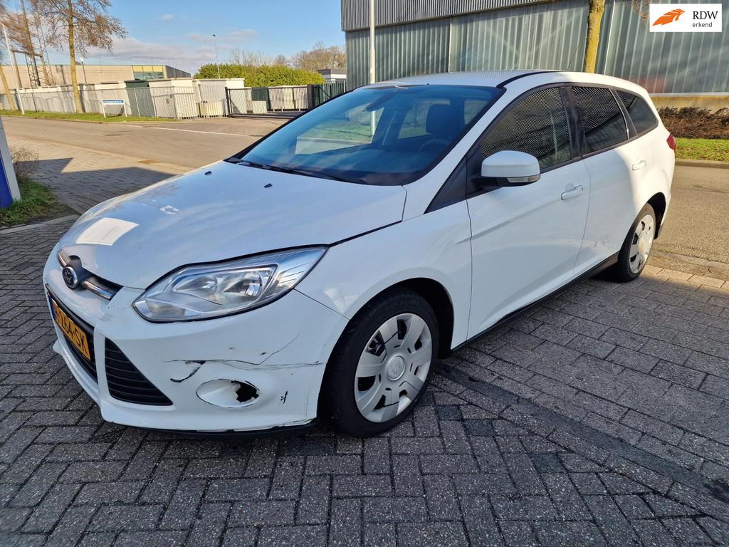 Ford Focus Wagon 2.0 TDCI Titanium Automaat Storing, Geen AP, Euro 5, Stof, Gebruikt, Zwart