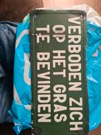 Verboden toegang grasbord, Ophalen of Verzenden