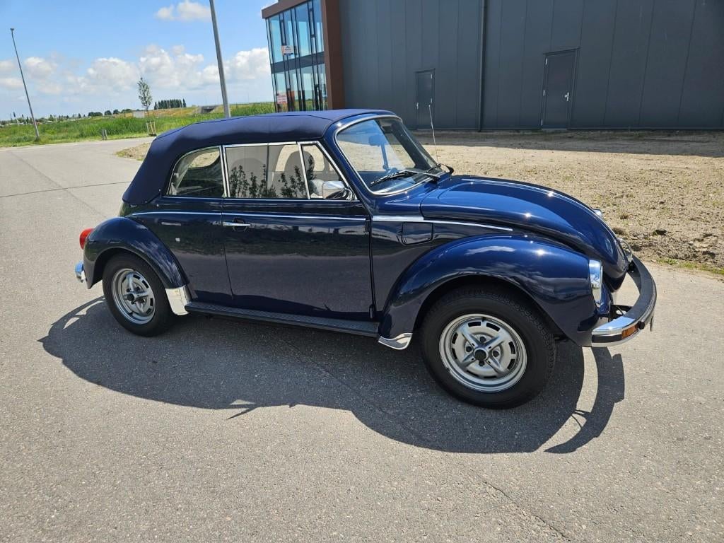 Volkswagen Kever Cabriolet 1303 LS 1978 Blauw Concourstaat, Auto's, Volkswagen, Particulier, Beetle (Kever), Benzine, Cabriolet