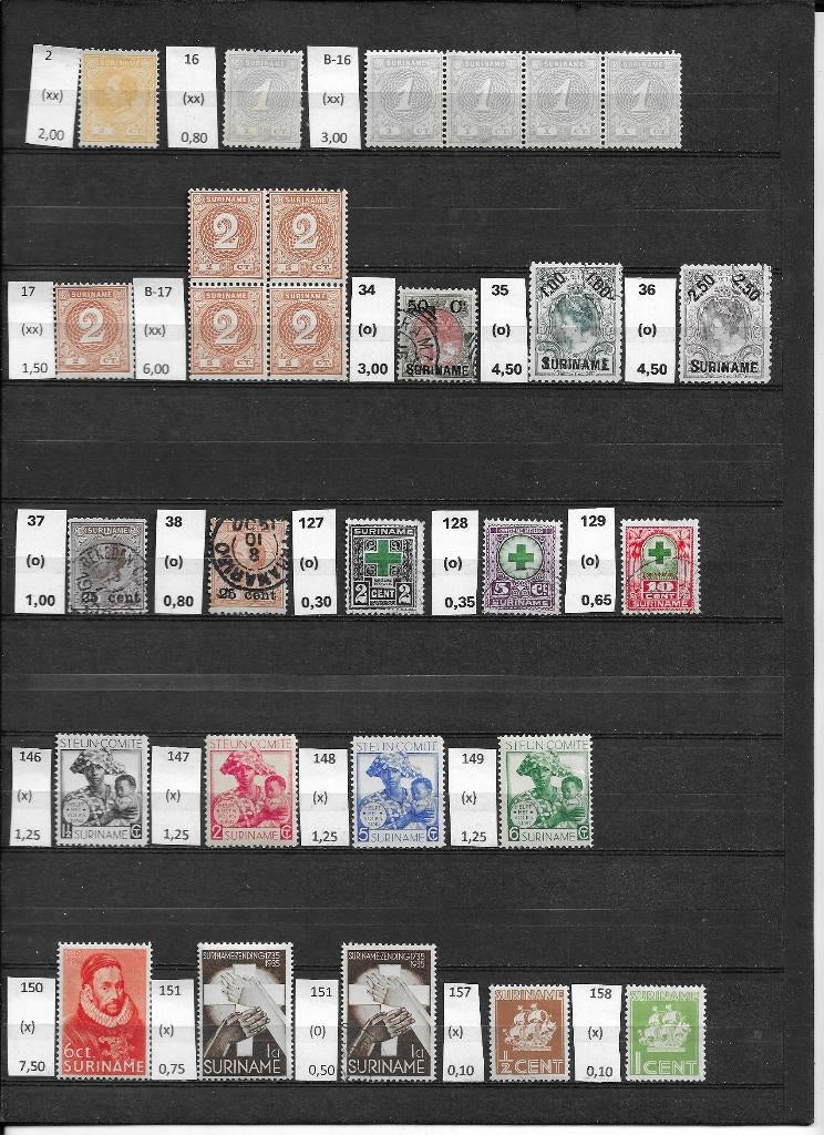 Suriname (zegels), Ophalen of Verzenden, Postfris