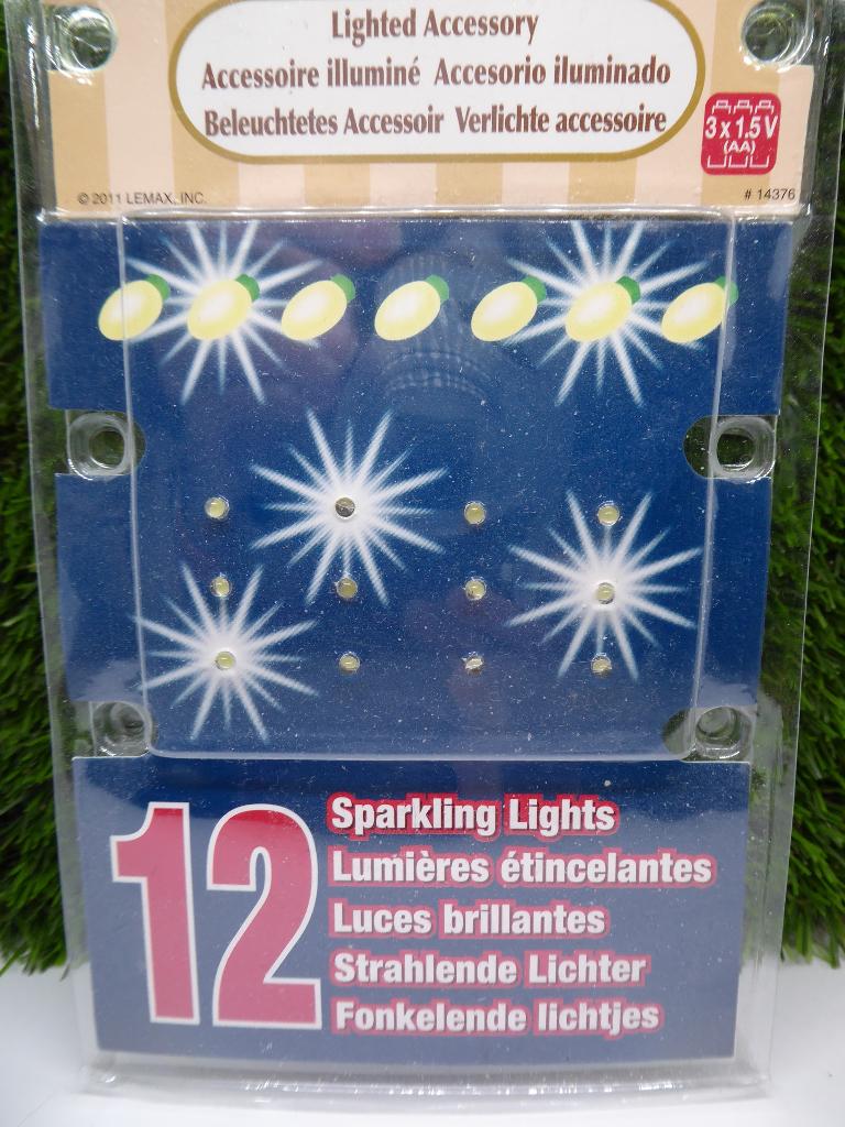 Lemax Item - 12 Sparkling lights - ik ruim op, Diversen, Kerst, Ophalen of Verzenden, Nieuw