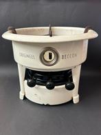 3-Pits Wit / Creme Beccon Petroleumstel, Ophalen of Verzenden