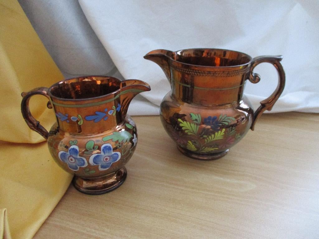 Goudsteen 2 Kannen, Antiek en Kunst, Antiek | Keramiek en Aardewerk, Ophalen of Verzenden