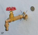 1/2 messing kraan set buitenkraan gootsteen aanrecht faucet, Wielboutkoning@gmail.com, Koper, Nieuw, Ophalen of Verzenden