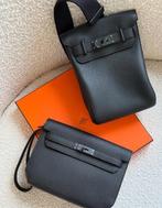 Hermes Tassen - Stijlvolle Zwarte tassen, Ophalen of Verzenden, Nieuw, Zwart