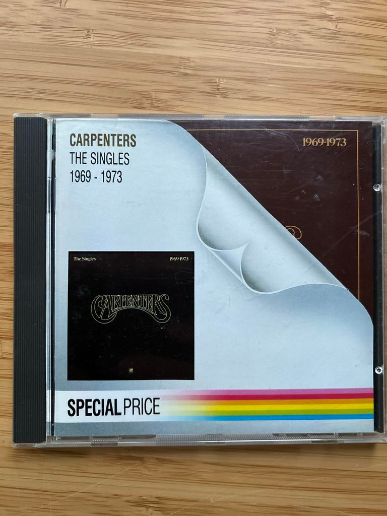 Carpenters - The Singles 1969-1973 CD Pop, Cd's en Dvd's, Cd's | Pop, Zo goed als nieuw, 1970 - 1979, Ophalen of Verzenden