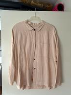 Pomandere linnen blouse, Ophalen of Verzenden, Zo goed als nieuw, Maat 38/40 (M), Roze