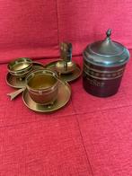 Rookstel en sigarenknipper, Antiek en Kunst, Antiek | Koper en Brons, Verzenden, Koper