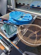 visspullen, Ophalen, Gebruikt, Vaste hengel