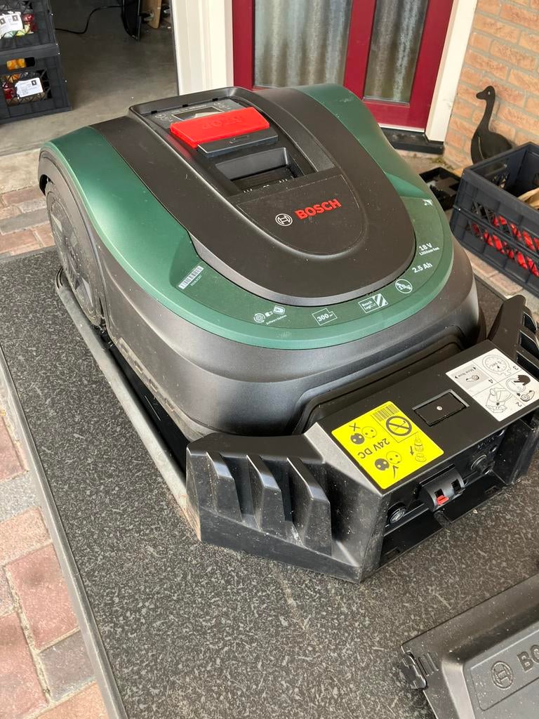 Robbot maaier, Ophalen, Zo goed als nieuw