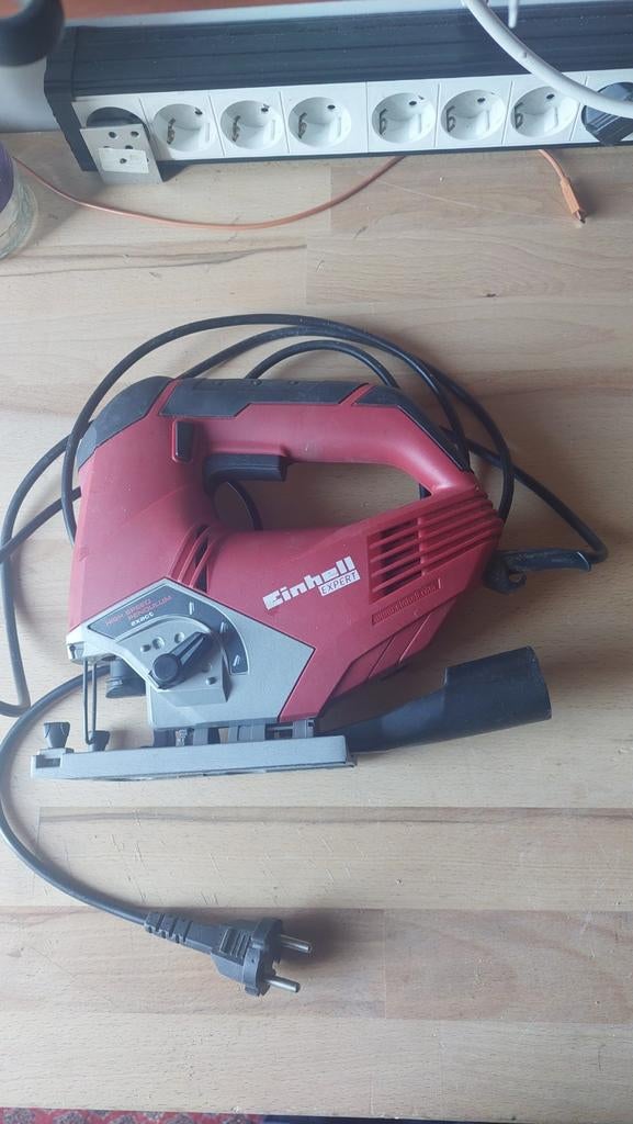 Einhell decoupeerzaag, Doe-het-zelf en Verbouw, Ophalen of Verzenden, 600 tot 1200 watt, Decoupeerzaag, 30 tot 70 mm
