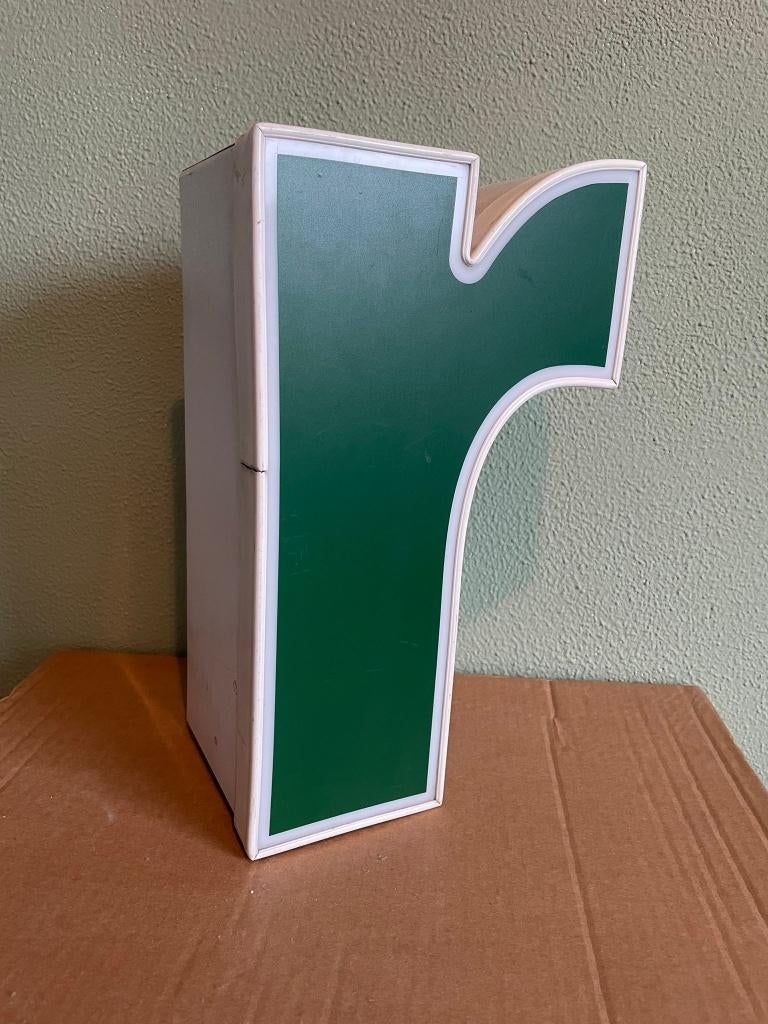 doosletters, Ophalen of Verzenden, Gebruikt, Reclamebord