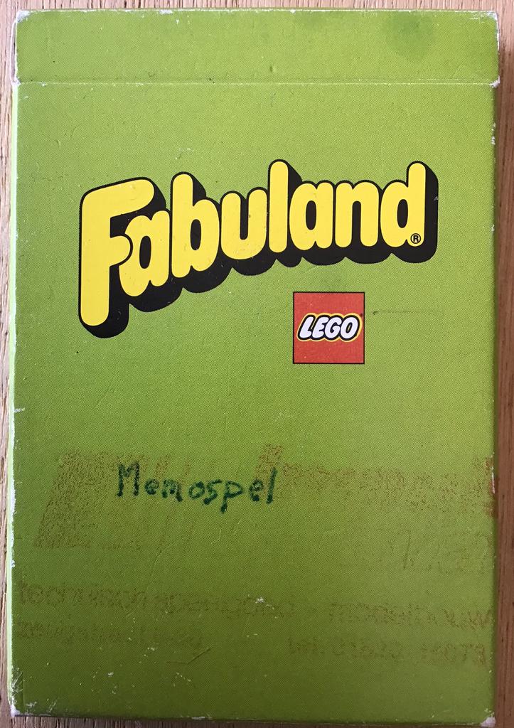Vintage Fabuland memo-spel - ZGAN, Lego, Overige typen, Ophalen of Verzenden, Zo goed als nieuw