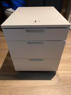 Ladenkastje bureau wit, Huis en Inrichting, Kasten | Ladekasten, Ophalen, Overige materialen, 50 tot 100 cm, Zo goed als nieuw