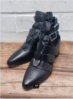 A.S.98 - Mooie leren pumps maat 38 - Nieuw €275 - Airstep, Zwart, Lage of Enkellaarzen, Nieuw, Ophalen of Verzenden