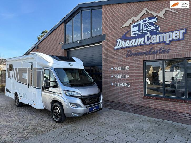 Carado T338 Automaat 9G 2024 Fiat 8, Caravans en Kamperen, Campers, Bedrijf, Half-integraal, Carado, Diesel, Automaat