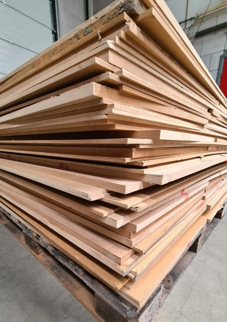 Flinke partij MDF en Spaanplaat, Ophalen, Minder dan 25 mm, Plank, Minder dan 200 cm