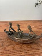 Antiek  bootje  Dogon Mali tribale kunst, Ophalen of Verzenden