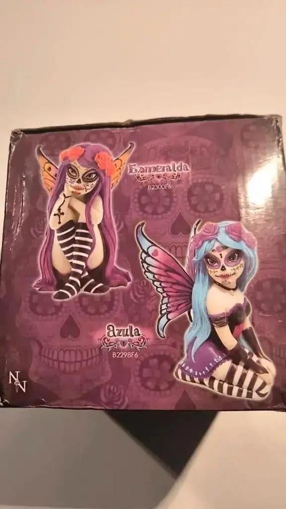 Nemesis Now Fairy Figurine Esmeralda - Sugar Skull Fairy, Ophalen of Verzenden, Nieuw