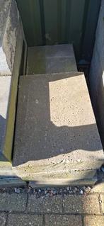 Oudhollandse beton traptreden antraciet 37x15x100/50 cm, Tuin en Terras, Tegels en Klinkers, Ophalen, Gebruikt, Overige typen