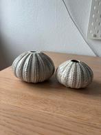 Decoratieve knoflook / zee-egel vazen set, Ophalen of Verzenden, Zo goed als nieuw