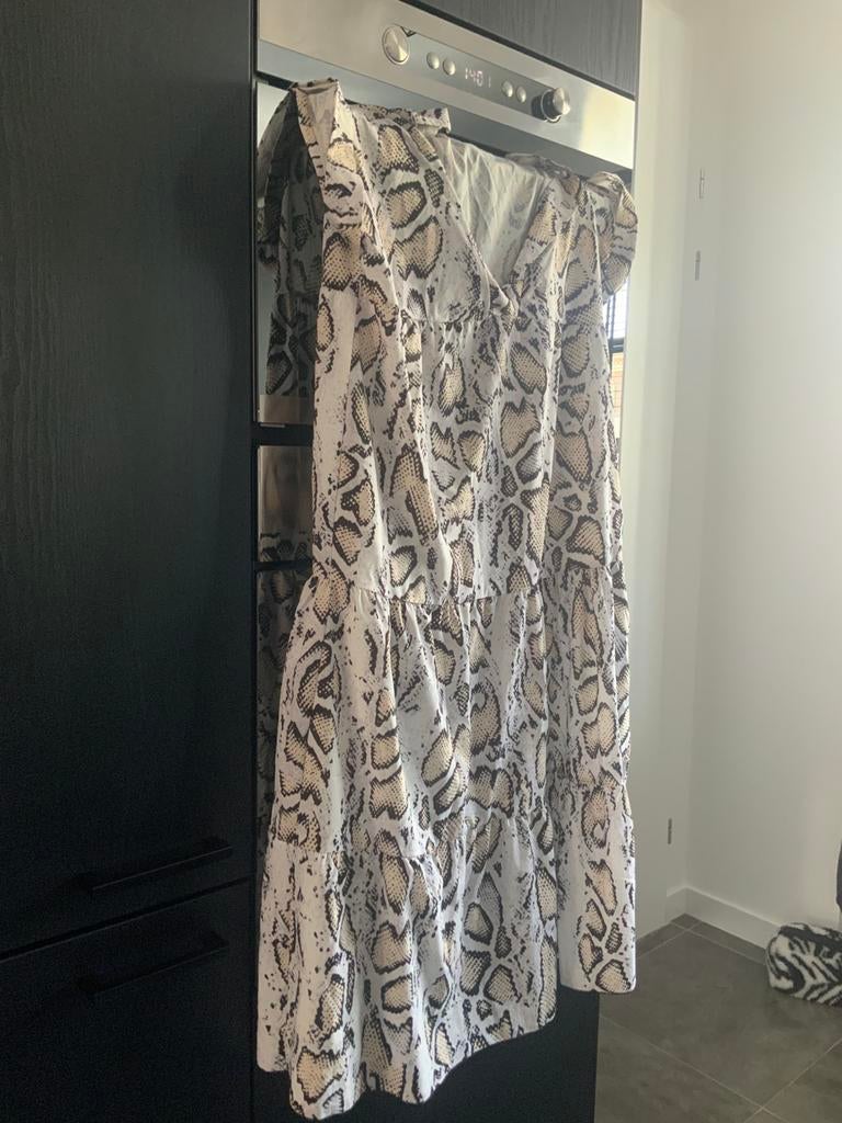 Ibiza dress, Kleding | Dames, Rokken, Ophalen of Verzenden, Zo goed als nieuw, Maat 46/48 (XL) of groter, Onder de knie