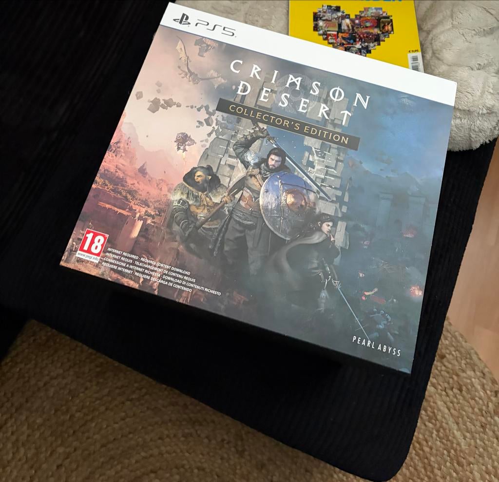 Crimson Desert Collector's Edition (zonder game en steelbook, Ophalen of Verzenden, Zo goed als nieuw, Vanaf 18 jaar