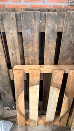 Pallets: 7 grote en 1 kleine, Doe-het-zelf en Verbouw, Hout en Planken, Ophalen, Gebruikt, Pallet