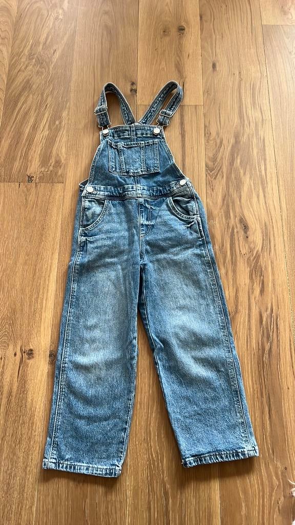 Tuinbroek maat 110/116 H&M, Ophalen of Verzenden, Zo goed als nieuw, Meisje, Broek