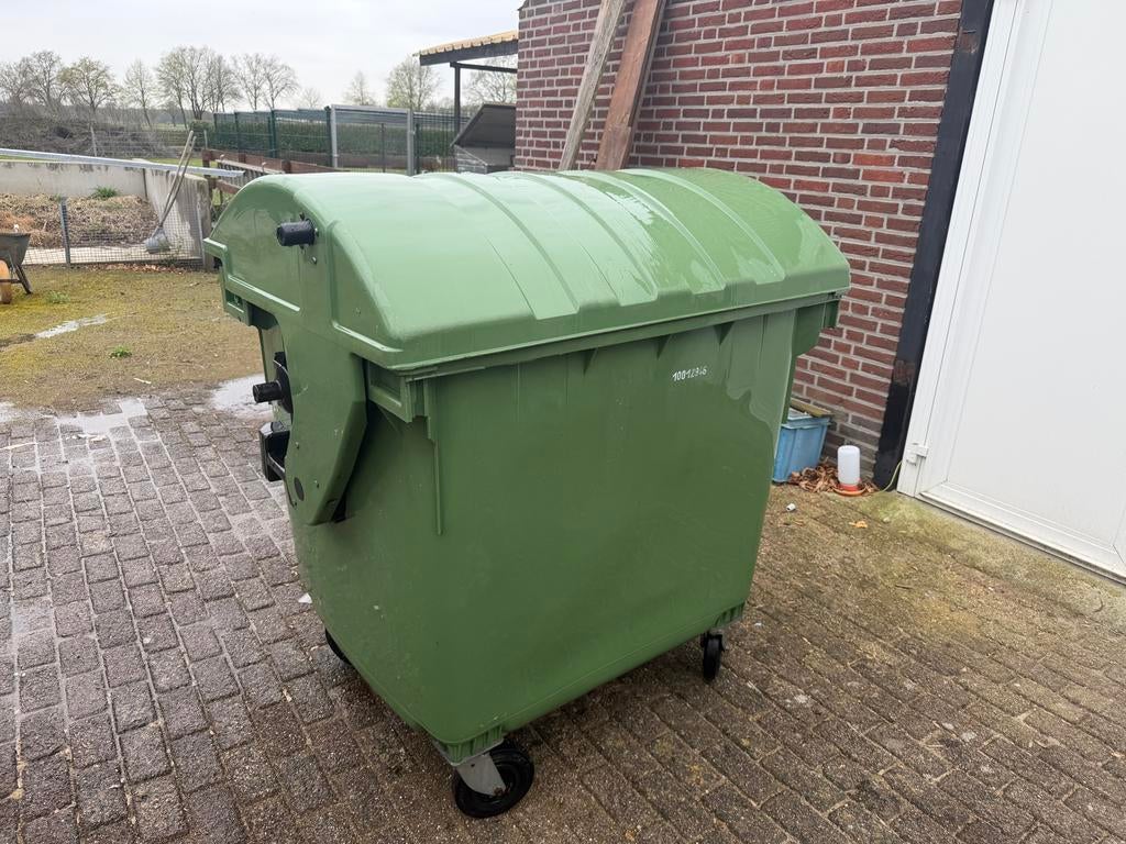 Afval rolcontainer - Zeer goede staat, Ophalen, Kunststof, 40 liter of meer, Zo goed als nieuw