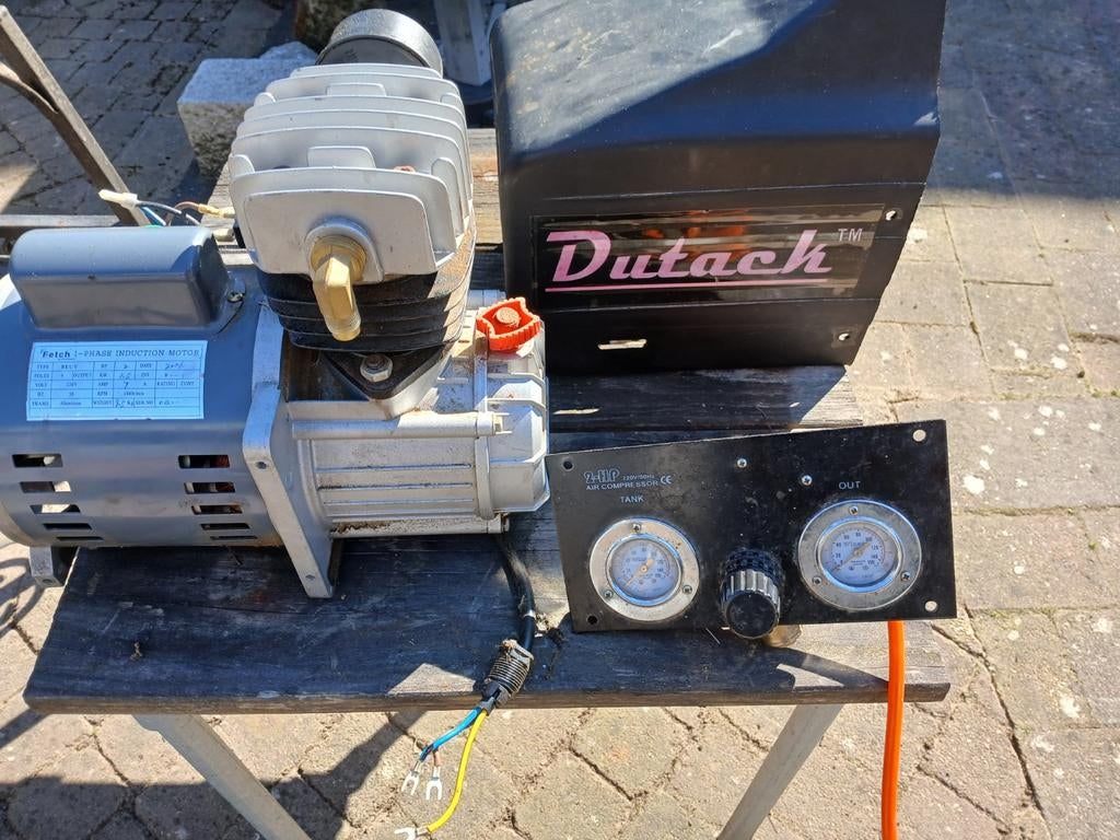 Compressor onderdelen van het merk dutack, Doe-het-zelf en Verbouw, Compressors, Ophalen, Gebruikt