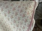 Brocante sprei 1 persoons - 140x195, Ophalen, Gebruikt, Eenpersoons, Deken of Dekbed