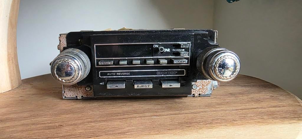 Vintage Delco GM Autoradio Cassettespeler 1967-1973Dolby, Ophalen of Verzenden