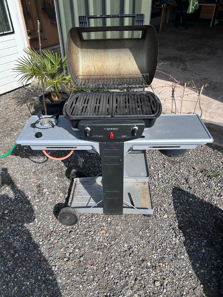 Gas BBQ zonder gasfles - Gebruikt, in prima staat, Tuin en Terras, Ophalen, Gebruikt
