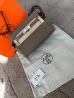 Hermes Kelly Messengerbag model bruin/beige, Ophalen of Verzenden, Nieuw, Beige, Leer