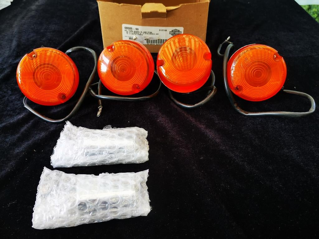 Originele Harley Knipperlichten XL Dyna Set 68005 99, Ophalen of Verzenden, Nieuw