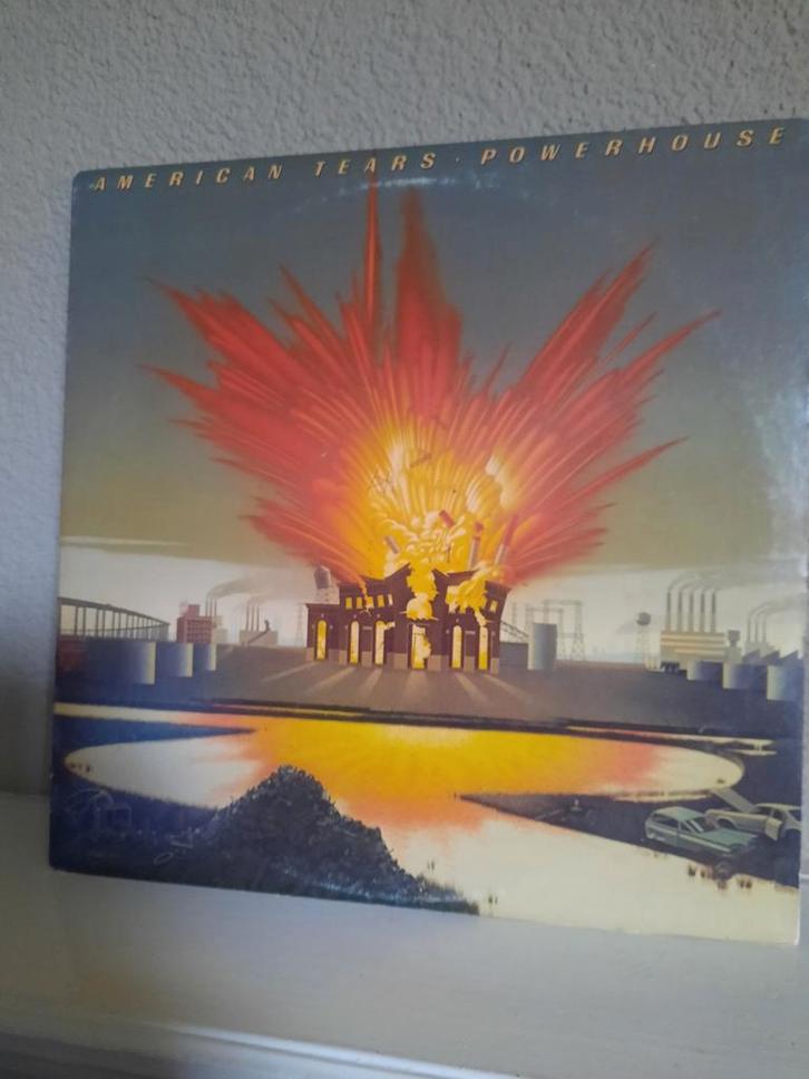 AMERICAN TEARS - POWERHOUSE, Cd's en Dvd's, Vinyl | Rock, Zo goed als nieuw, Poprock, 12 inch, Ophalen of Verzenden