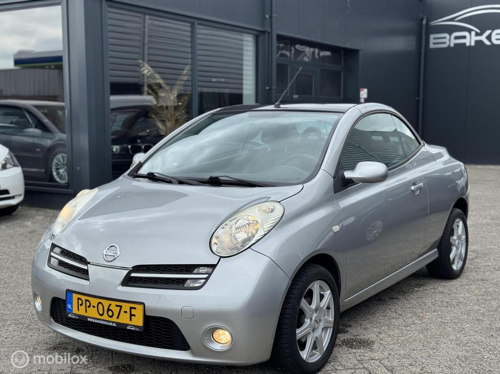 Nissan Micra 1.4 Tekna - Cabrio - NAP - Elektra Pakket -, Auto's, Voorwielaandrijving, 750 kg, 4 cilinders, Multifunctioneel stuurwiel